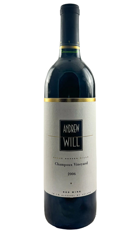 Bottle of Andrew Will, Red Wine Champoux Vineyard, 2006 - Red Wine - Flatiron Wines & Spirits - New York