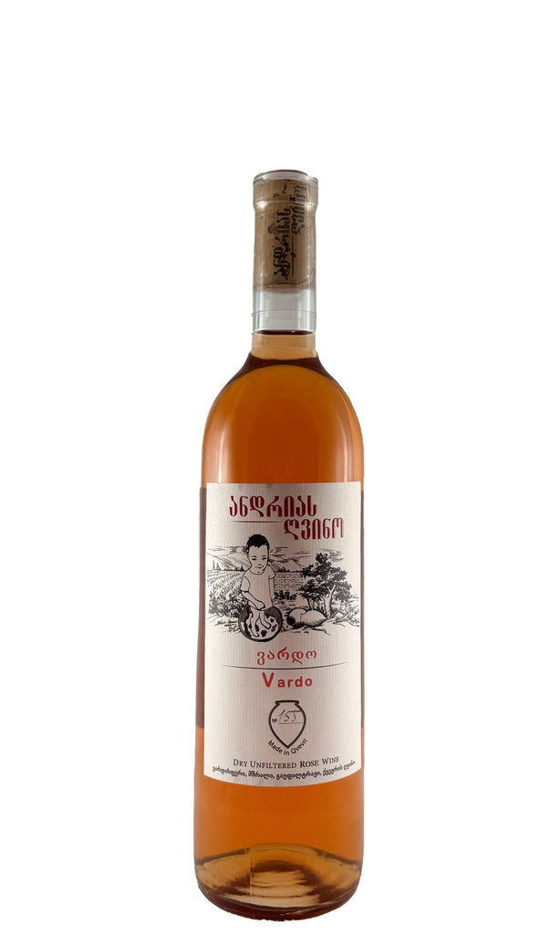 Bottle of Andrias Gvino, Rkatseteli Vardisperi, 2022 - Rosé Wine - Flatiron Wines & Spirits - New York