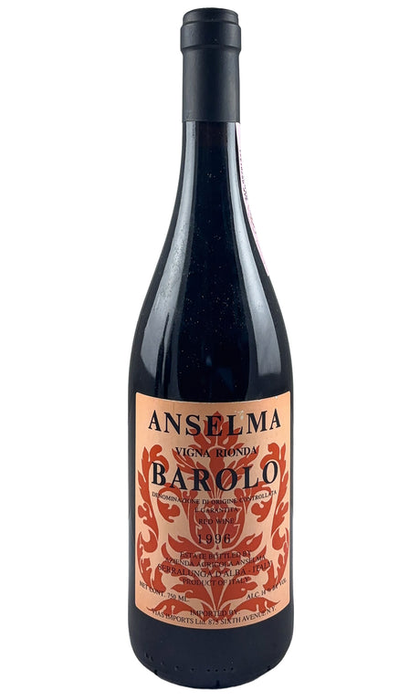 Bottle of Anselma Giacomo, Barolo Vigna Rionda, 1996 - Red Wine - Flatiron Wines & Spirits - New York