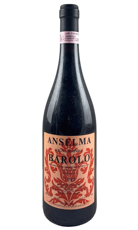 Bottle of Anselma Giacomo, Barolo Vigna Rionda, 1998 - Red Wine - Flatiron Wines & Spirits - New York