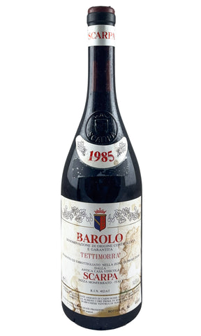 Bottle of Antica Casa Vinicola Scarpa, Barolo Tettimora, 1985 - Red Wine - Flatiron Wines & Spirits - New York