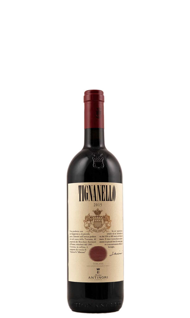 Bottle of Antinori, Tignanello, 2015 - Red Wine - Flatiron Wines & Spirits - New York