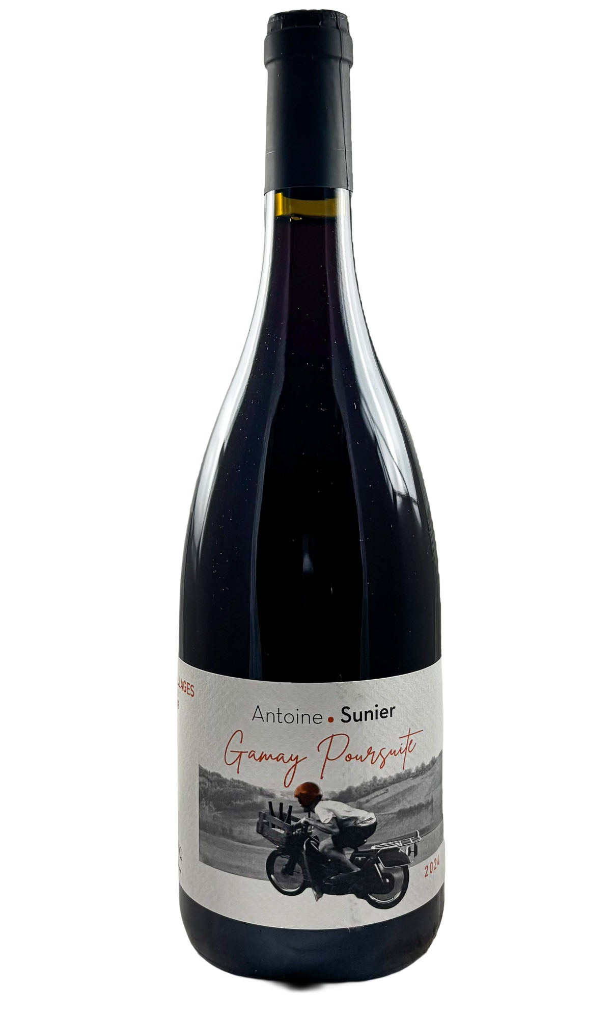 Bottle of Antoine Sunier, Beaujolais Villages Gamay Poursuite, 2024 - Red Wine - Flatiron Wines & Spirits - New York