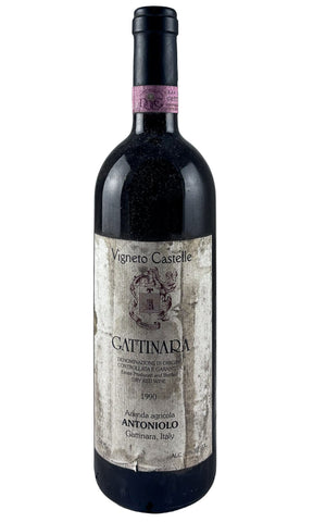 Bottle of Antoniolo, Gattinara Castelle, 1990 (binsoiled label) - Red Wine - Flatiron Wines & Spirits - New York