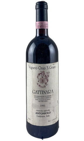 Bottle of Antoniolo, Gattinara Osso San Grato, 1995 - Red Wine - Flatiron Wines & Spirits - New York