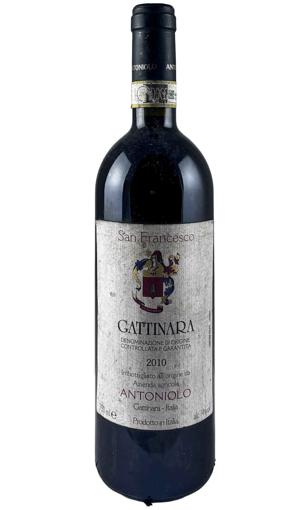 Bottle of Antoniolo, Gattinara San Francesco, 2010 - Red Wine - Flatiron Wines & Spirits - New York