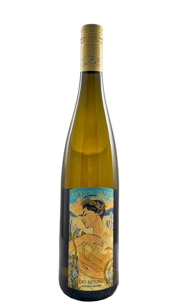 Bottle of Apollo's Praise, Lahoma Vineyard Dry Riesling, 2024 - White Wine - Flatiron Wines & Spirits - New York