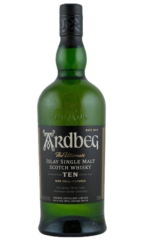 Bottle of Ardbeg, 10 Year Old Single Malt Islay Scotch - Spirit - Flatiron Wines & Spirits - New York