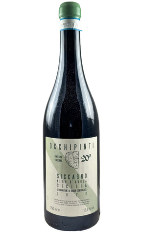 Bottle of Arianna Occhipinti, Nero d`Avola IGT Terre Siciliane "Siccagno", 2023 - Red Wine - Flatiron Wines & Spirits - New York