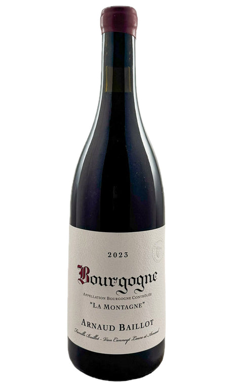 Bottle of Arnaud Baillot, Bourgogne Rouge La Montagne, 2023 - Red Wine - Flatiron Wines & Spirits - New York
