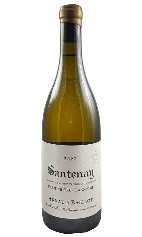 Bottle of Arnaud Baillot, Santenay 1er 'La Comme', 2023 - White Wine - Flatiron Wines & Spirits - New York