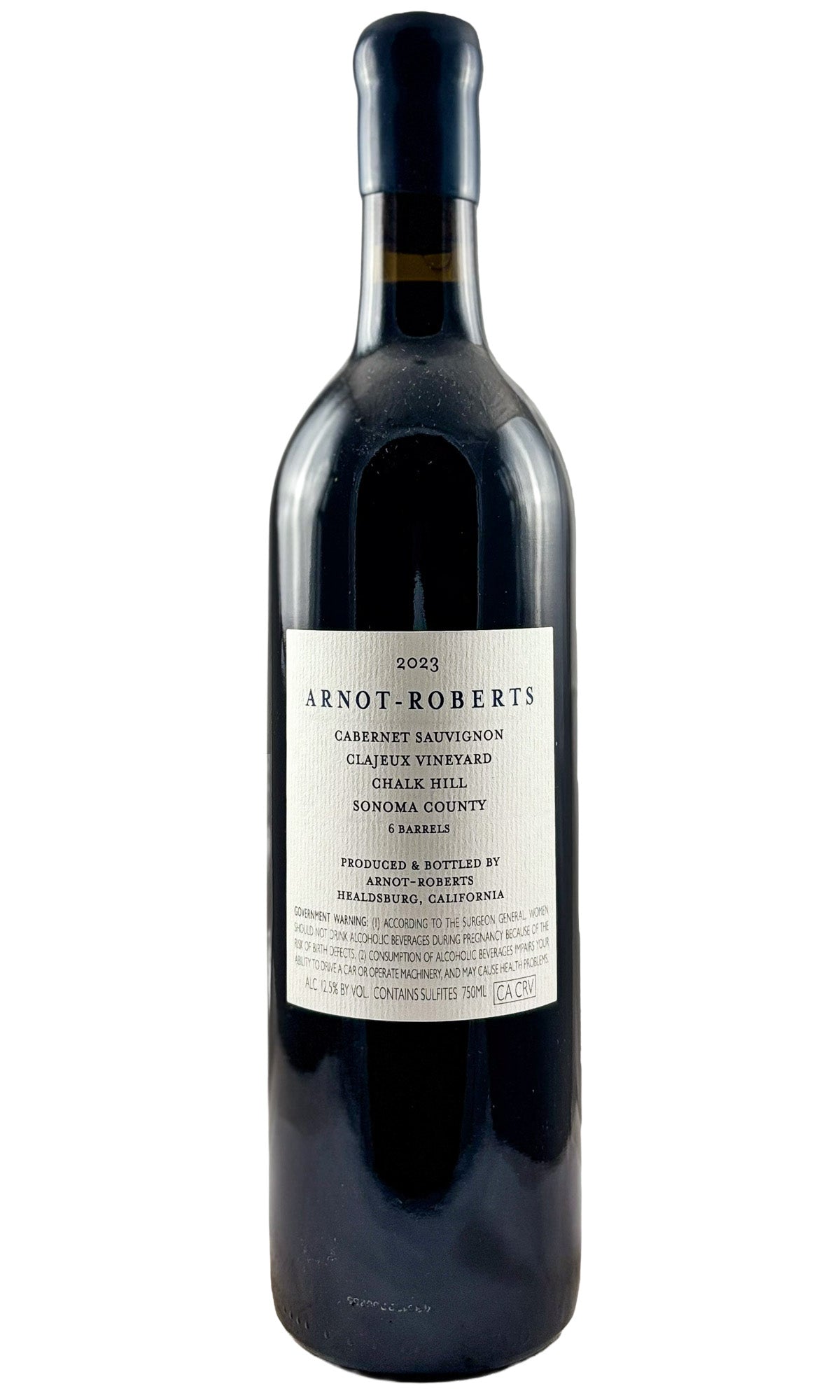 Bottle of Arnot-Roberts, Cabernet Sauvignon Clajeux Sonoma, 2023 - Red Wine - Flatiron Wines & Spirits - New York