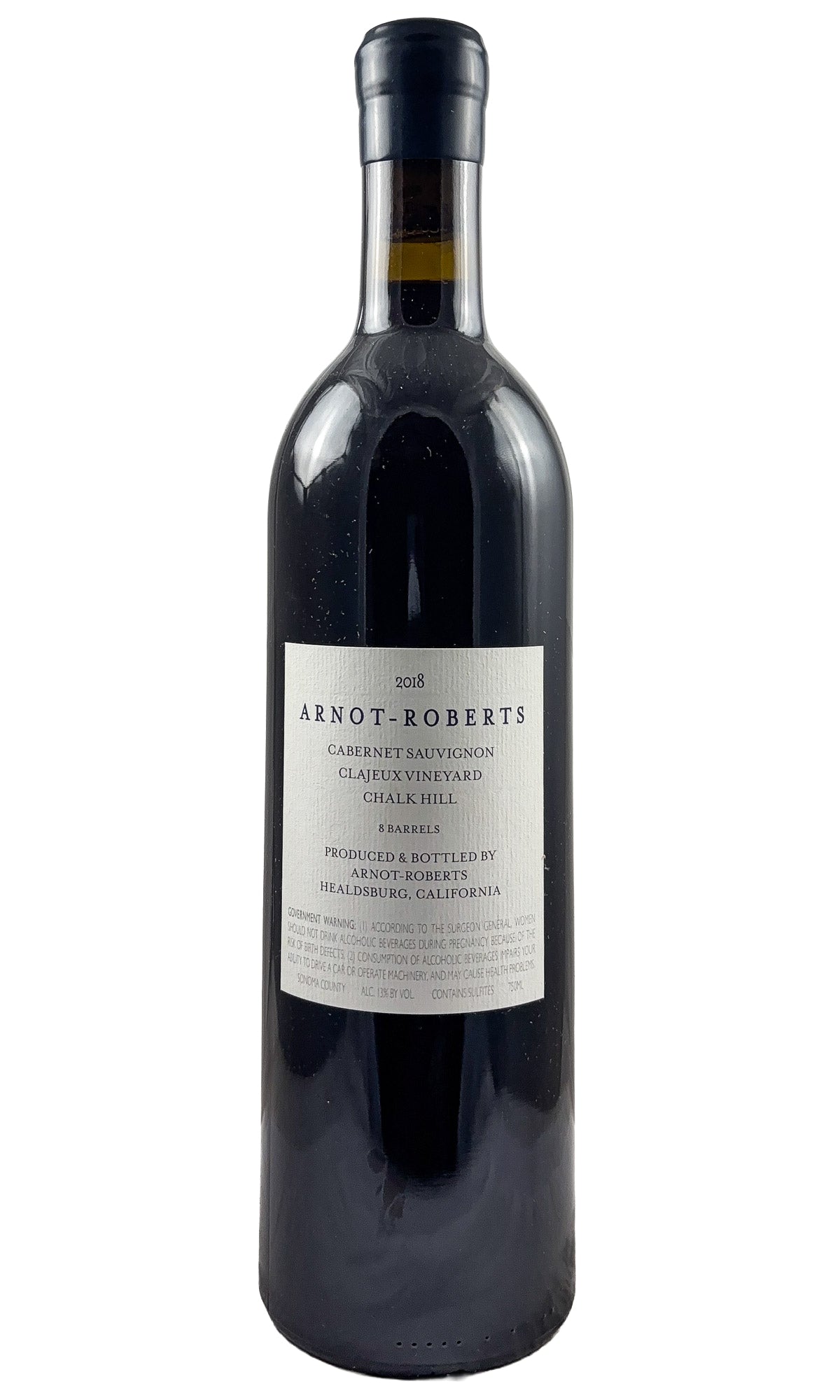 Bottle of Arnot-Roberts, Cabernet Sauvignon Clajeux Vineyard, 2018 - Red Wine - Flatiron Wines & Spirits - New York