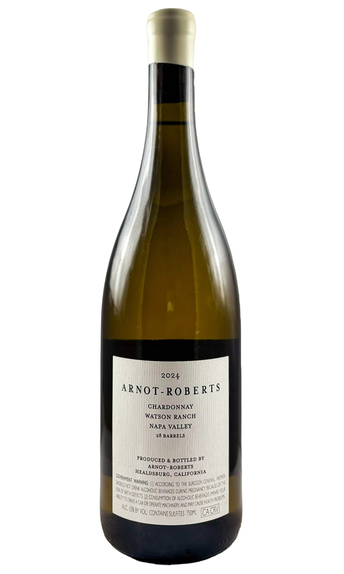 Bottle of Arnot-Roberts, Chardonnay Watson Ranch Napa, 2024 - White Wine - Flatiron Wines & Spirits - New York