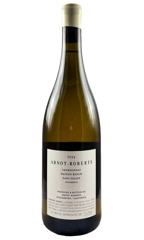 Bottle of Arnot-Roberts, Chardonnay Watson Ranch Napa, 2024 - White Wine - Flatiron Wines & Spirits - New York