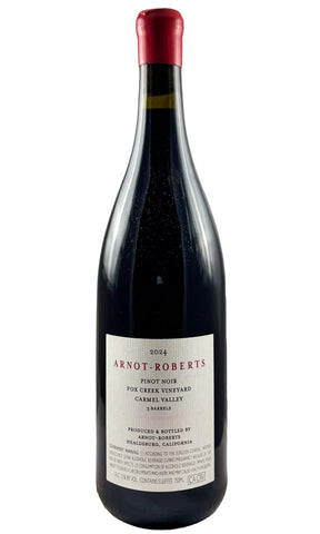 Bottle of Arnot-Roberts, Pinot Noir Fox Creek Vineyard Carmel Valley, 2024 - Red Wine - Flatiron Wines & Spirits - New York
