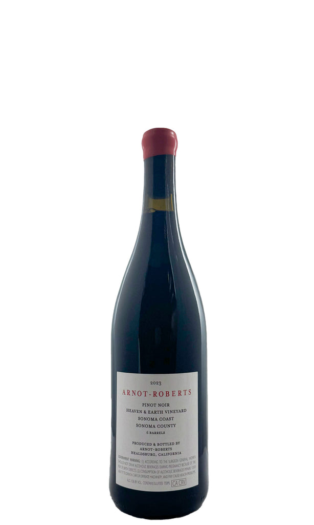 Bottle of Arnot-Roberts, Pinot Noir Heaven & Earth Vineyard Sonoma Coast, 2023 - Red Wine - Flatiron Wines & Spirits - New York