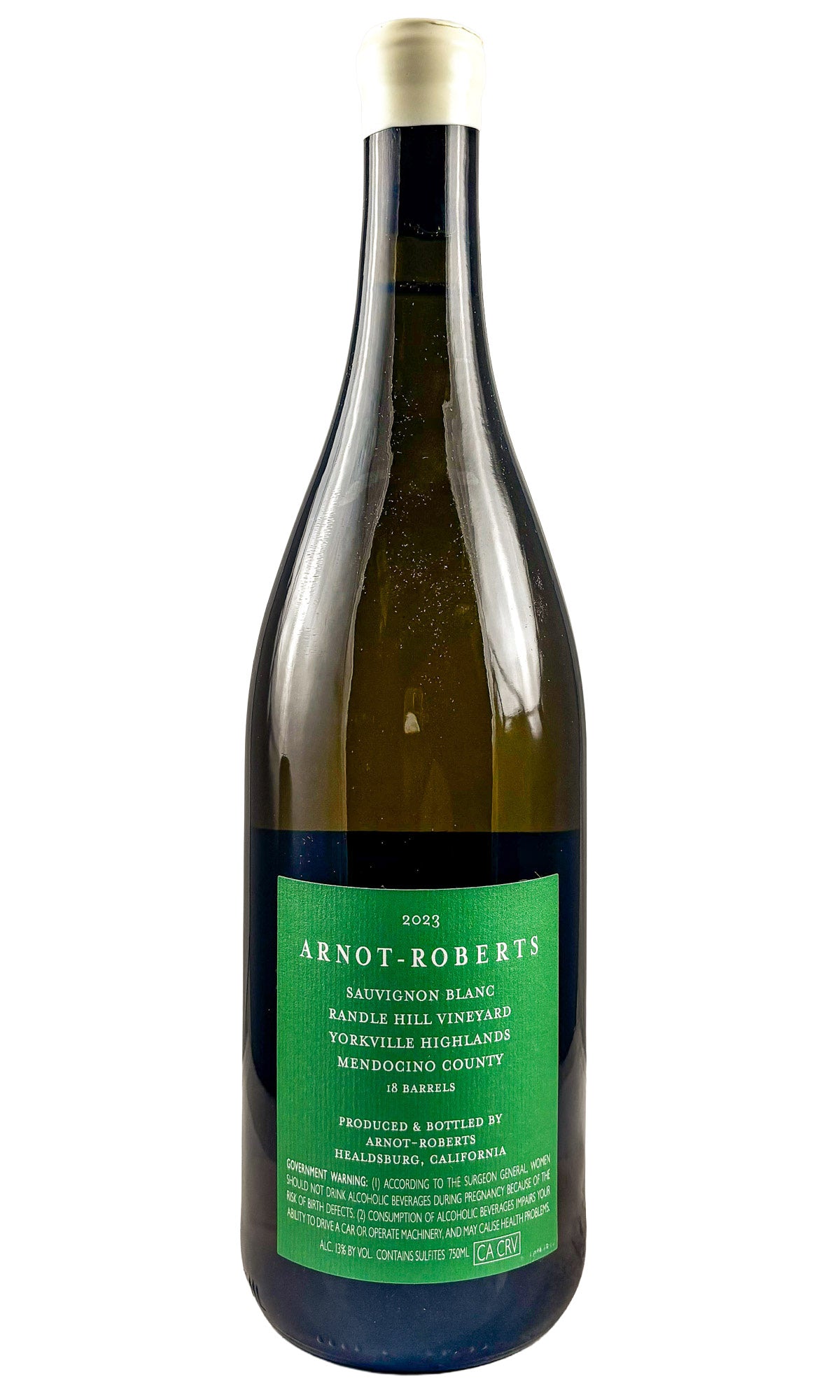 Bottle of Arnot-Roberts, Sauvignon Blanc Randle Hill Vineyard Yorkville Highlands, 2023 - White Wine - Flatiron Wines & Spirits - New York