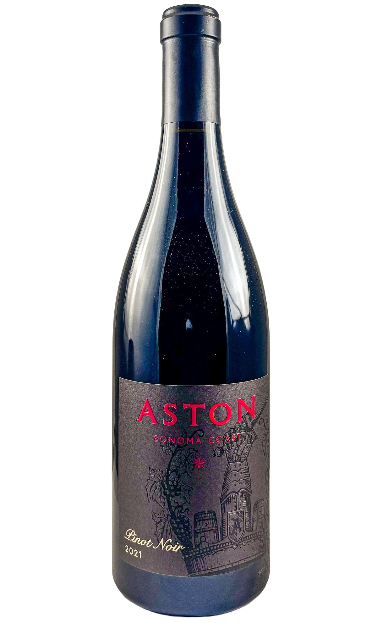 Bottle of Aston, Pinot Noir Sonoma Coast, 2021 - Red Wine - Flatiron Wines & Spirits - New York