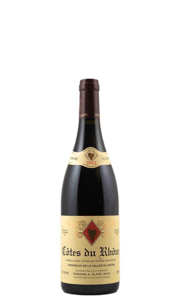 Bottle of Auguste Clape, Cotes du Rhone Rouge, 2022 - Red Wine - Flatiron Wines & Spirits - New York