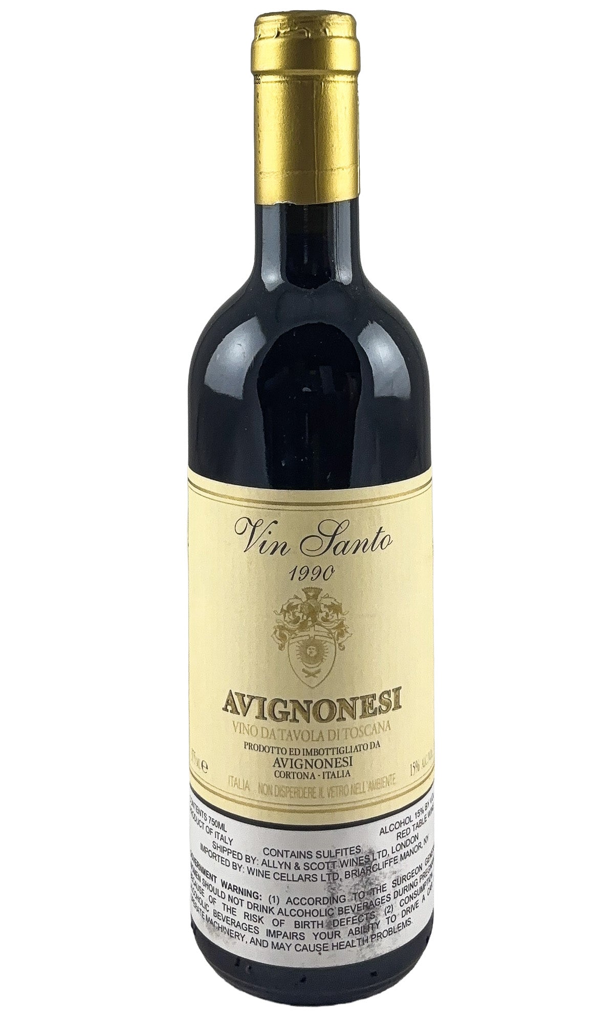 Bottle of Avignonesi, Vin Santo di Montepulciano, 1990 (375ml) - Dessert Wine - Flatiron Wines & Spirits - New York