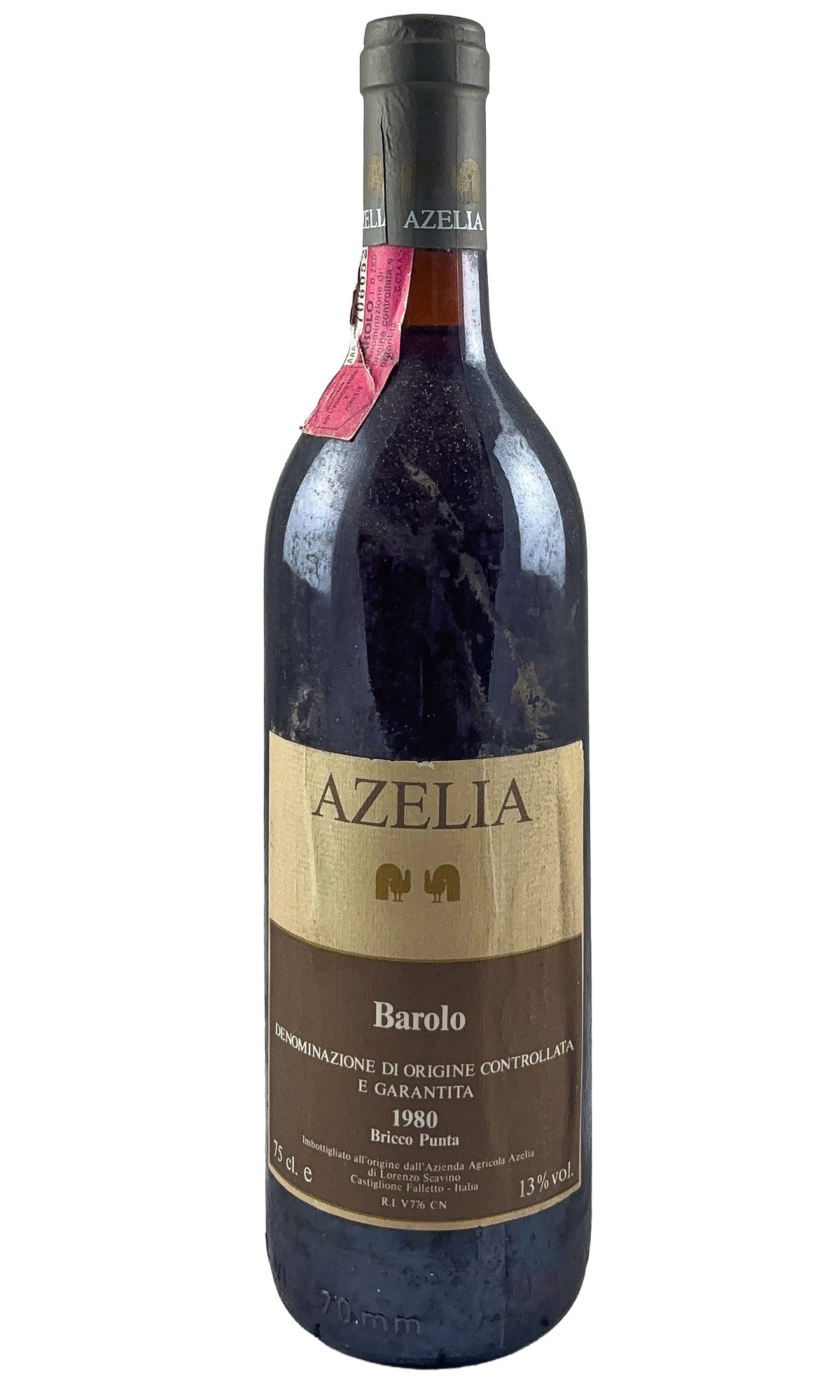 Bottle of Azelia, Barolo Bricco Punta, 1980 - Red Wine - Flatiron Wines & Spirits - New York