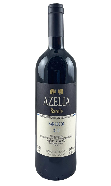 Bottle of Azelia, Barolo San Rocco', 2010 - Red Wine - Flatiron Wines & Spirits - New York
