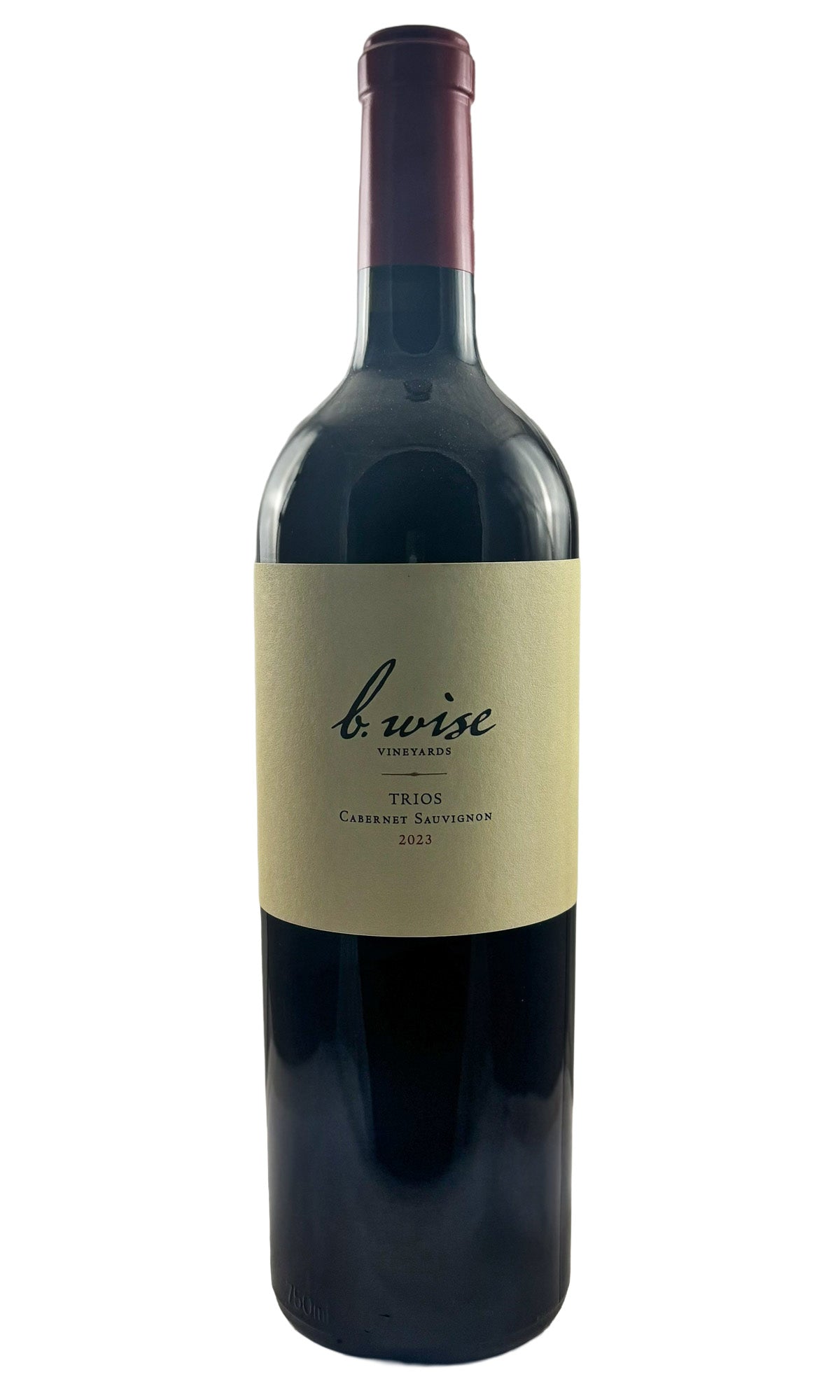 Bottle of B. Wise, Moon Mountain Cabernet Sauvignon 'Trios', 2023 - Red Wine - Flatiron Wines & Spirits - New York
