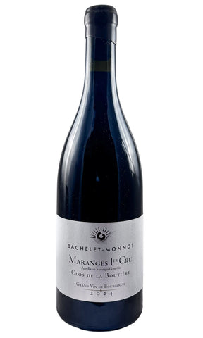Bottle of Bachelet-Monnot, Maranges Rouge 1er Cru Clos de la Boutiere, 2024 - Red Wine - Flatiron Wines & Spirits - New York