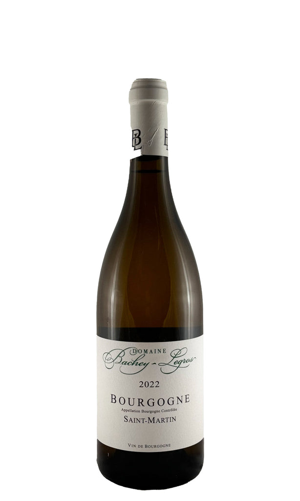 Bottle of Bachey Legros, Bourgogne Chardonnay Saint-Martin, 2022 - White Wine - Flatiron Wines & Spirits - New York