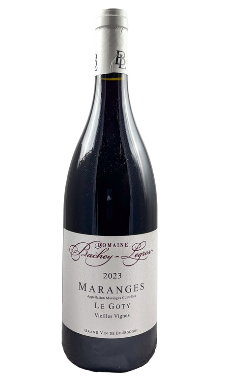 Bottle of Bachey Legros, Maranges Le Goty Vieilles Vignes, 2023 - Red Wine - Flatiron Wines & Spirits - New York