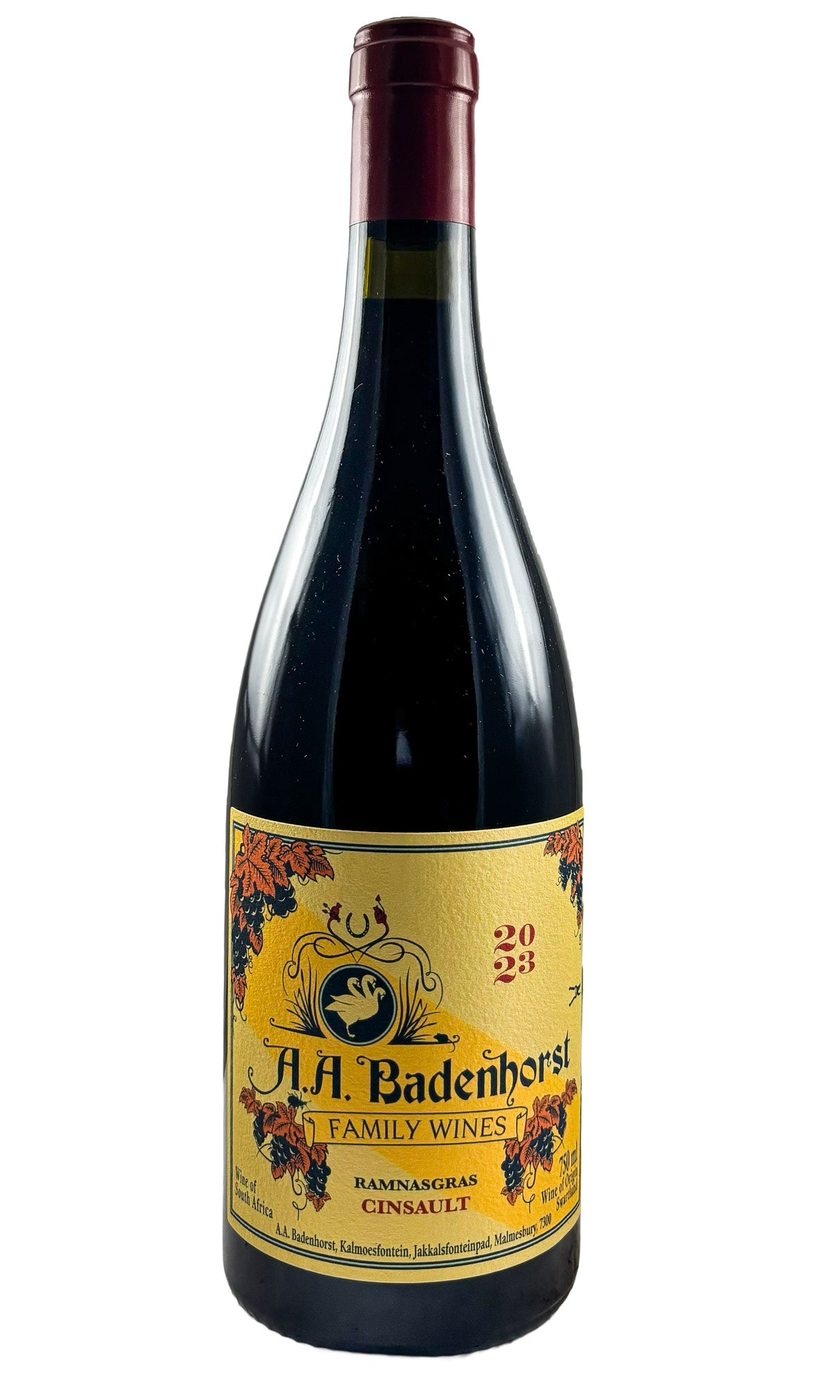 Bottle of Badenhorst, Ramnasgras Cinsault, 2023 - Red Wine - Flatiron Wines & Spirits - New York