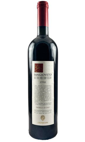 Bottle of Badia a Coltibuono, Sangioveto di Toscano IGT, 1990 - Red Wine - Flatiron Wines & Spirits - New York