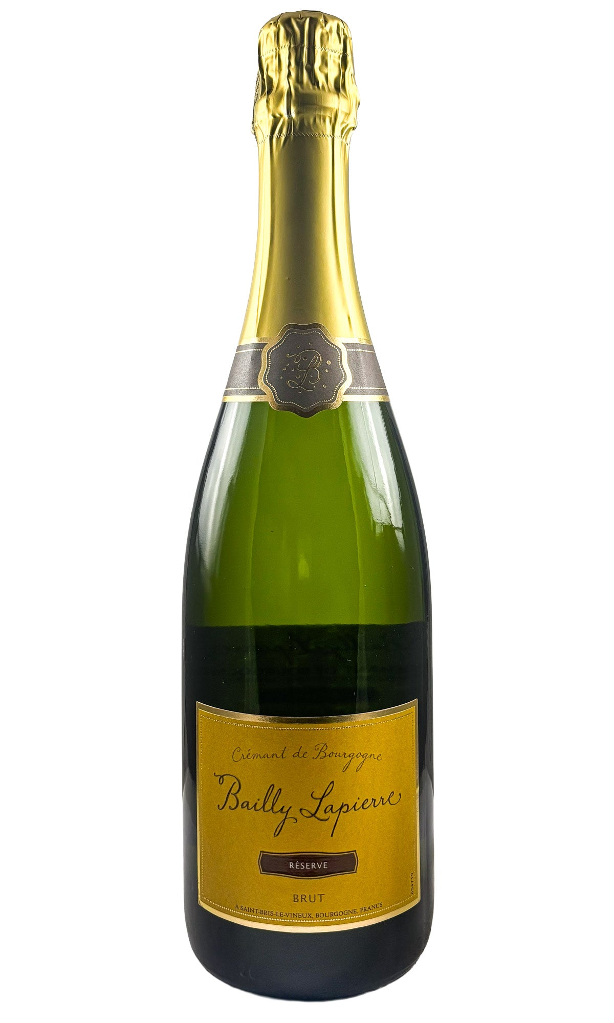 Bottle of Bailly Lapierre, Cremant de Bourgogne Brut, NV - Sparkling Wine - Flatiron Wines & Spirits - New York