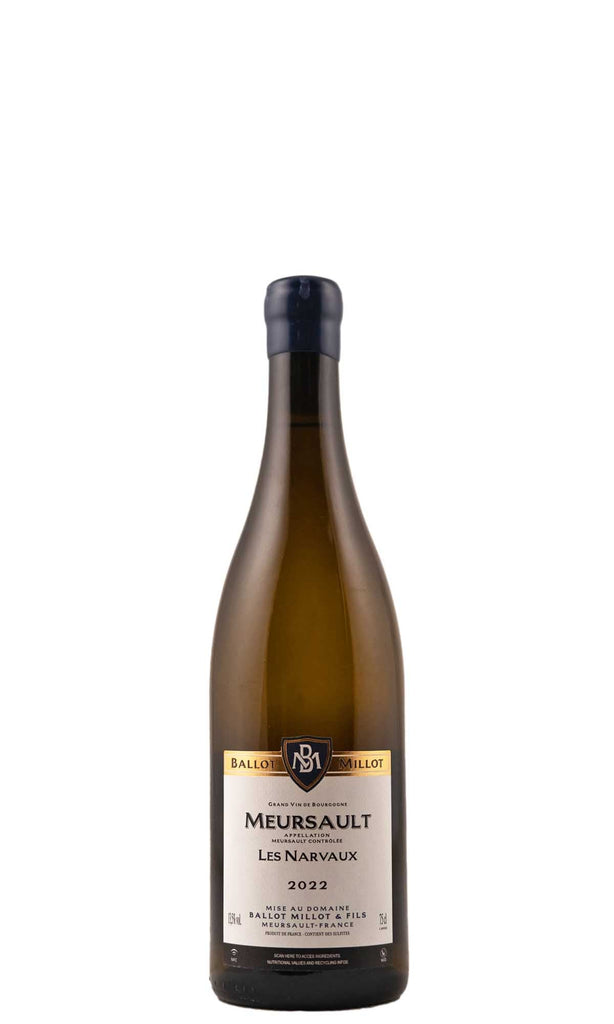 Bottle of Ballot-Millot, Meursault Narvaux, 2022 - White Wine - Flatiron Wines & Spirits - New York