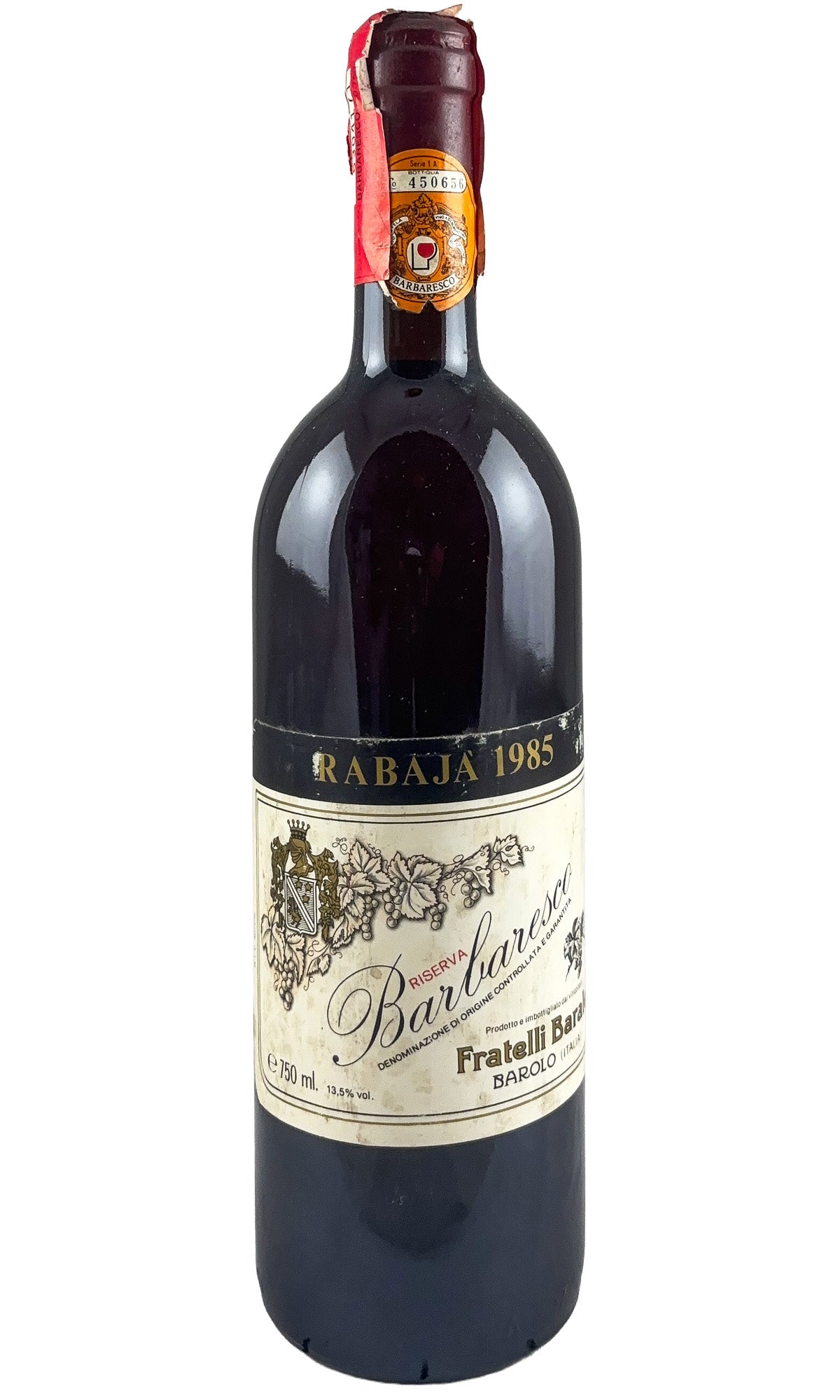 Bottle of Barale Fratelli, Barbaresco Riserva Rabaja, 1985 - Red Wine - Flatiron Wines & Spirits - New York