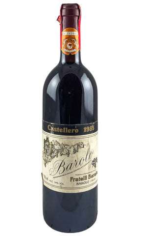 Bottle of Barale Fratelli, Barolo Castellero, 1985 - Red Wine - Flatiron Wines & Spirits - New York