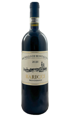 Bottle of Baricci, Brunello di Montalcino Montosoli, 2020 - Red Wine - Flatiron Wines & Spirits - New York