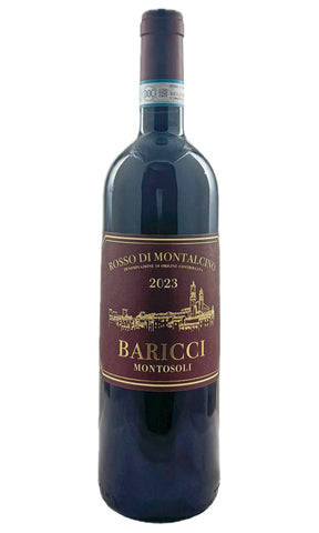 Bottle of Baricci, Rosso di Montalcino Montosoli, 2023 - Red Wine - Flatiron Wines & Spirits - New York