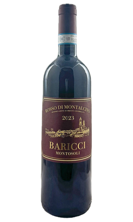 Bottle of Baricci, Rosso di Montalcino Montosoli, 2023 - Red Wine - Flatiron Wines & Spirits - New York