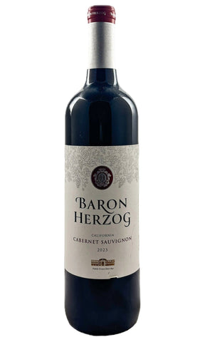 Bottle of Baron Herzog, Cabernet Sauvignon, 2023 (Kosher) - Red Wine - Flatiron Wines & Spirits - New York