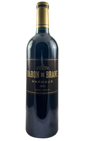 Bottle of Baron de Brane (Chateau Brane-Cantenac), Margaux, 2021 - Red Wine - Flatiron Wines & Spirits - New York