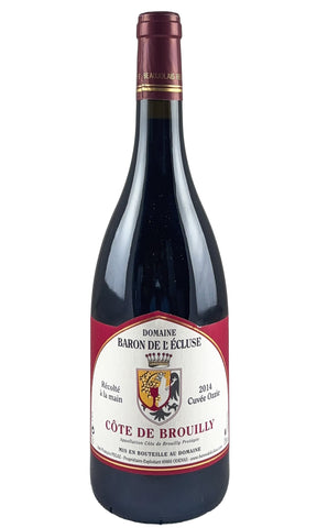 Bottle of Baron de L'Ecluse, Cote de Brouilly Cuvee Ozzie, 2014 - Red Wine - Flatiron Wines & Spirits - New York