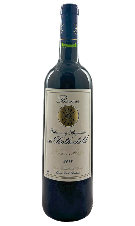 Bottle of Barons de Rothschild, Haut Medoc, 2022 - Red Wine - Flatiron Wines & Spirits - New York