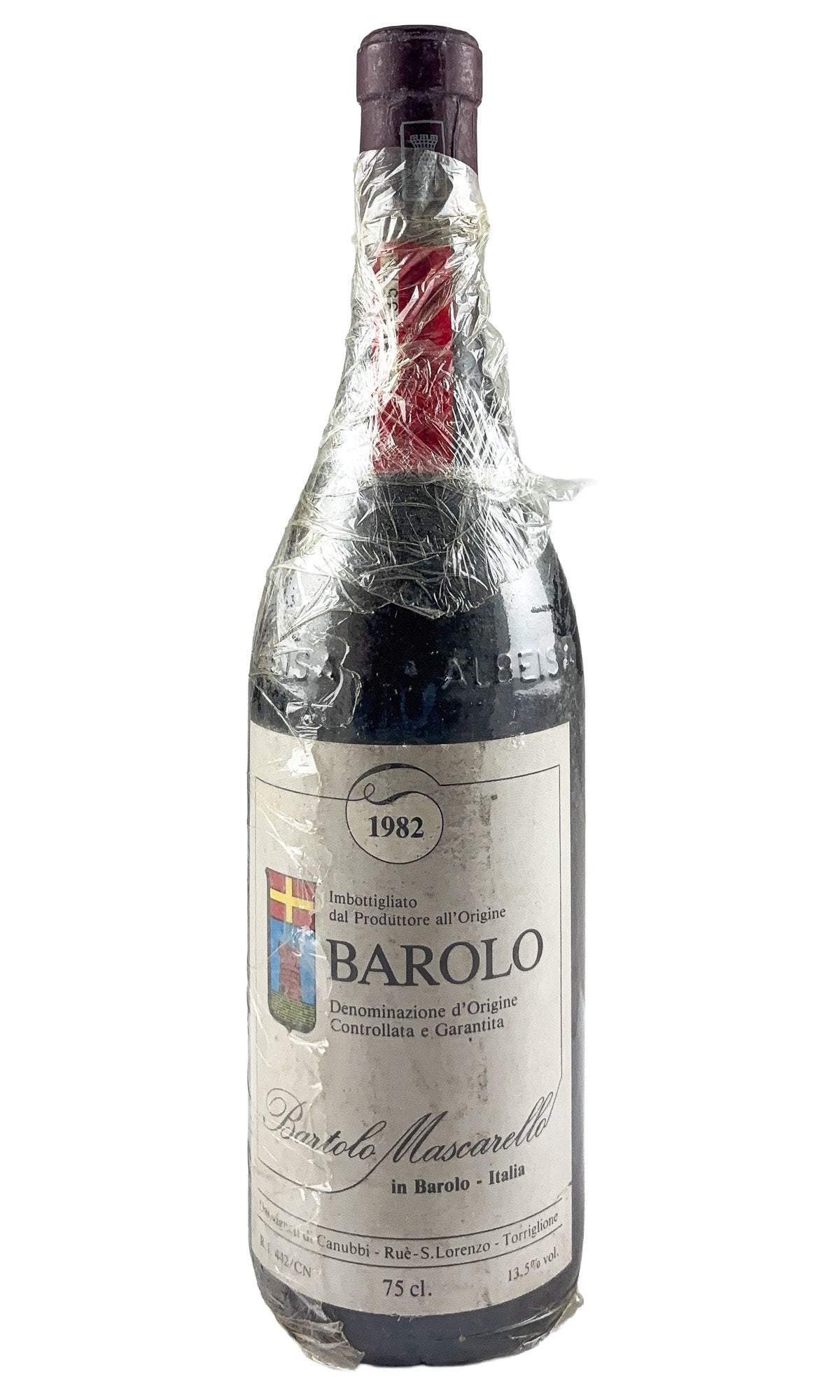 Bottle of Bartolo Mascarello, Barolo, 1982 - Red Wine - Flatiron Wines & Spirits - New York