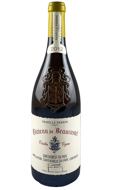 Bottle of Beaucastel, Chateauneuf-du-Pape Cuvee Roussanne Vieilles Vignes, 2012 - White Wine - Flatiron Wines & Spirits - New York