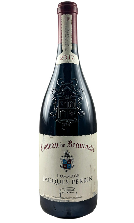 Bottle of Beaucastel, Chateauneuf du Pape Hommage a Jacques Perrin, 2017 - Red Wine - Flatiron Wines & Spirits - New York