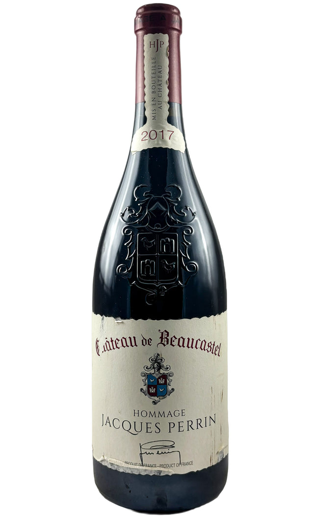 Bottle of Beaucastel, Chateauneuf du Pape Hommage a Jacques Perrin, 2017 - Red Wine - Flatiron Wines & Spirits - New York