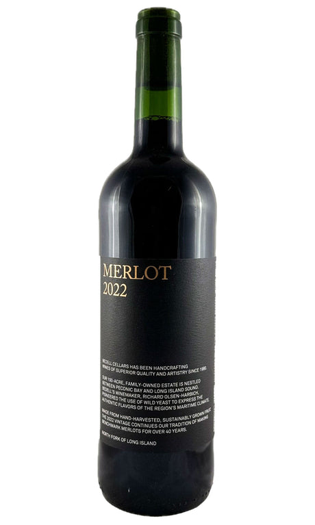 Bottle of Bedell Cellars, Merlot, 2022 - Red Wine - Flatiron Wines & Spirits - New York