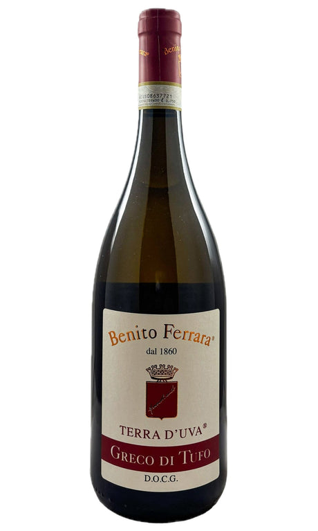 Bottle of Benito Ferrara, Greco di Tufo Terre d'Uva, 2024 - White Wine - Flatiron Wines & Spirits - New York
